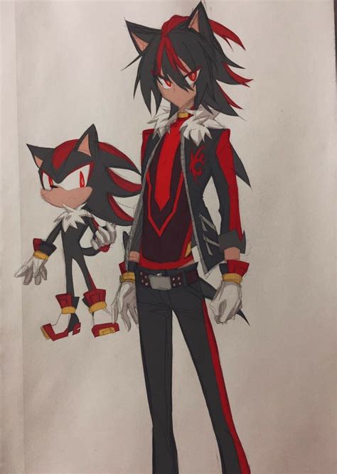 The Crimson Shaodow of Union | Shadow the hedgehog, Human shadow, Sonic ...