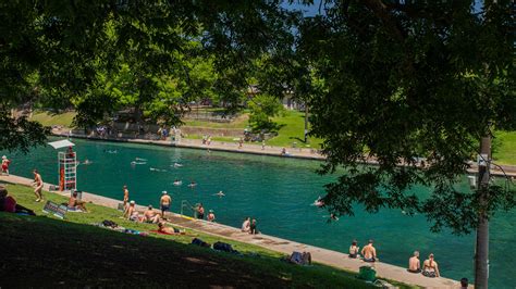 Barton Springs Pool Austin Tx Austin's Barton Springs Pool Reopens