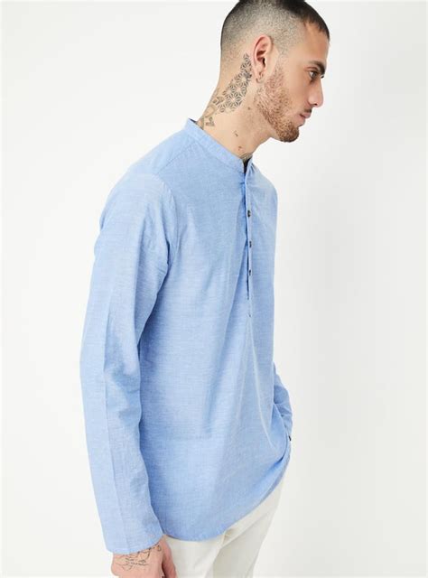 Buy Men Solid Short Kurta Online at just Rs. 699.0 - 1000013519857 ...