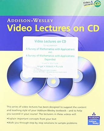 Buy Video Lectures on CD with Optional Captioning for A Survey of ...