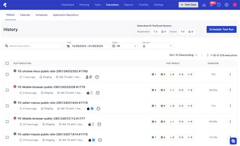 History Execution 的图像结果
