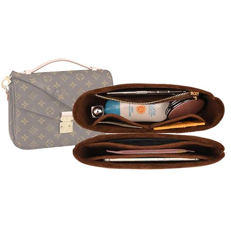 Purse Organizer for LV messenger bag inserts Pochette M é tis lined ...