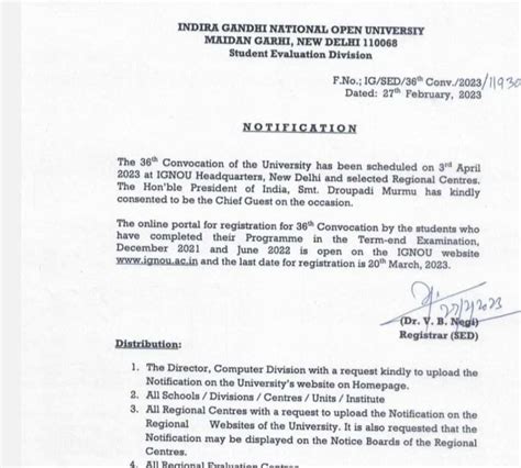 IGNOU-RC-Noida - Student Corner - Degree & Migration