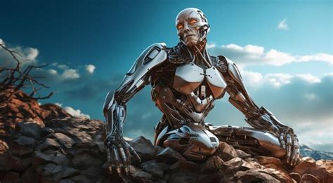 Image result for Bionic Man Face Less Robots