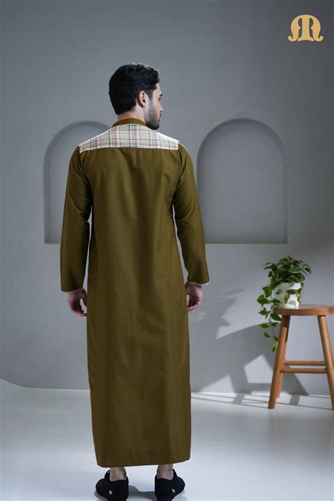 Tinmer Brown Thobe For Men – Mashroo