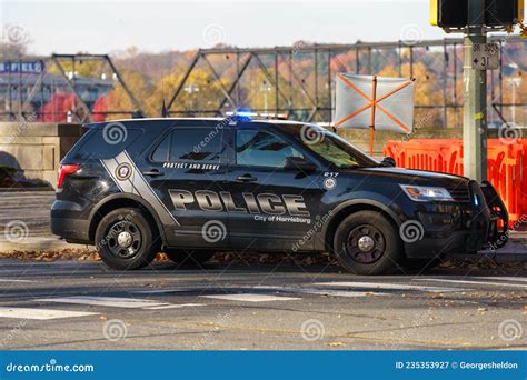 City of Harrisburg Police Car Editorial Photography - Image of city ...