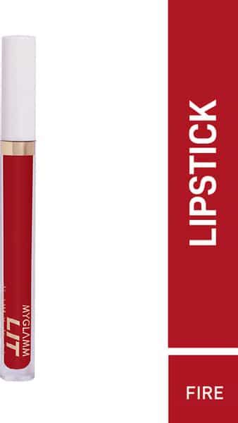 Buy MYGLAMM LIT LIQUID MATTE LIPSTICK-FIRE Online & Get Upto 60% OFF at ...