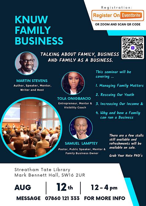 Knuw Family Business, Tate Streatham Library, London, 12 August 2023 ...