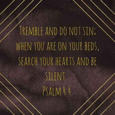Psalms‬ ‭4:4‬ ‭NLT‬‬ - Daily Devotional In Christ