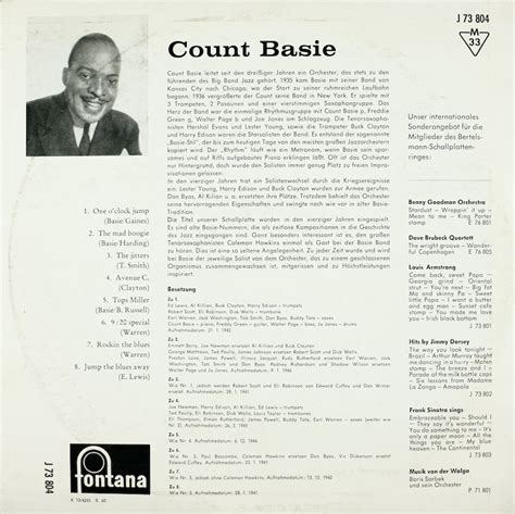 Count Basie – Bertelsmann Vinyl Collection
