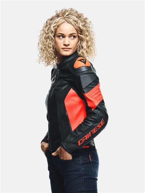 Dainese Racing 4 Lady Leather Jacket - Giacche Moto | Nencini Sport