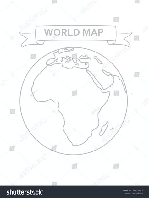 World Map Outline Vector 的图像结果