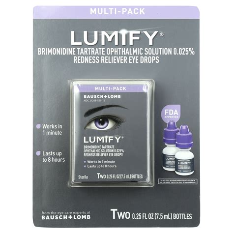 Lumify Redness Reliever Eye Drops .25 Fluid Ounce, 2 | Ubuy Sri Lanka