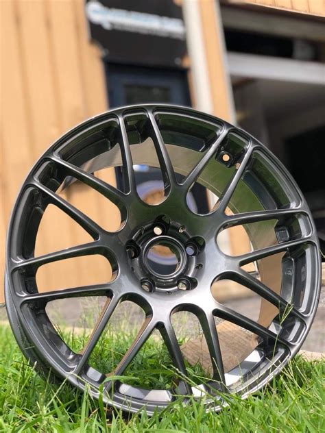 Powder Coat Rims Black at Dorla Walker blog