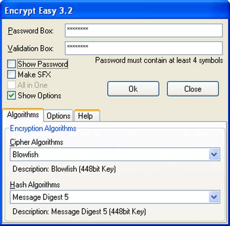 Encrypt Program 的图像结果
