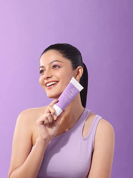 Dewdrop Anti-Acne Face Wash with Butterfly Pea Flower & Blueberries