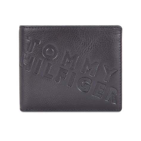 Tommy Hilfiger Oliver Men's Leather Global Coin Wallet Navy – Brand27