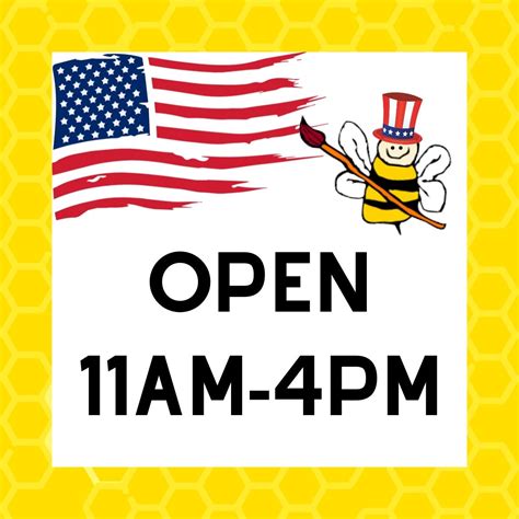 Presidents Day - Busy Bees Pottery & Arts Studio Springfield