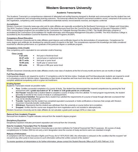 Image result for WGU Transcript Request