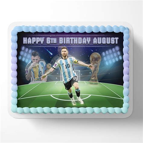 Messi Cake Topper 的图像结果