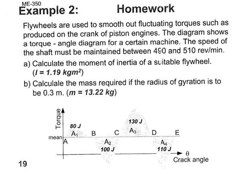 Image result for Flywheel Calculation Examples