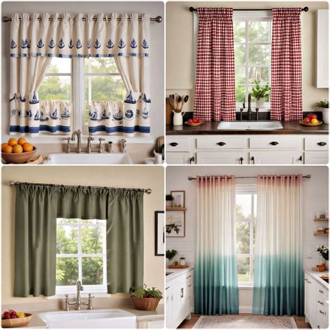 40 Kitchen Curtain Ideas To Match Your Kitchen Theme