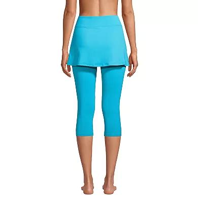 Women's Lands' End Swim Skirt & Capri Leggings