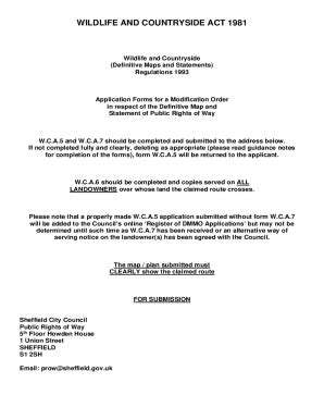 Fillable Online Application Forms for a Modification Order in respect ...