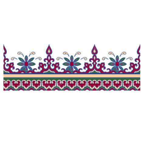 中式傳統邊框雲樣紋理元素圖案設計, 中式風格, 國風, 邊框紋理素材圖案，PSD和PNG圖片免費下載