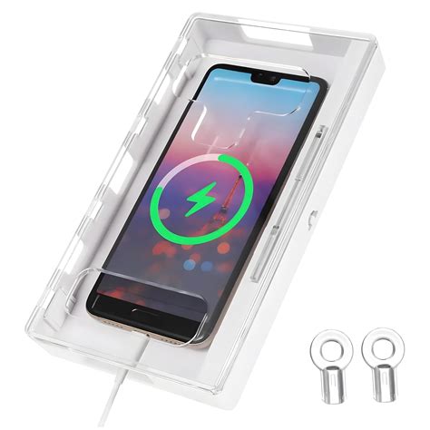 Focus Cell Phone Lock Box, Portable Cell Phone Jail Box with 2 Keys ...