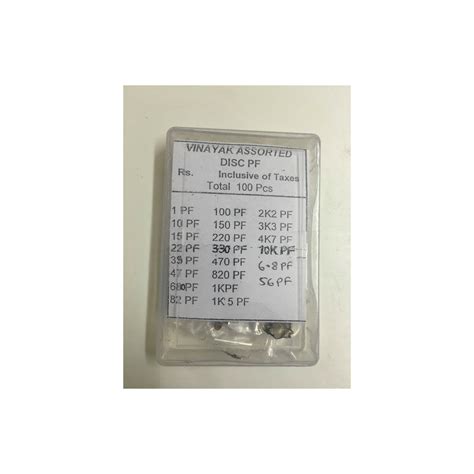 Buy Assorted Ceramic Capacitors Box at SunRobotics.in