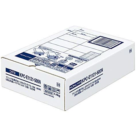 Buy Kokuyo Printer Dual use Label Seal 12 Sheets 500 Sheets KPC - E ...