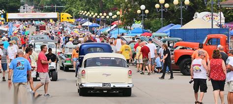 Graveyard Ghouls Hearse Club at Goodguys 33rd Speedway Motors Heartland ...