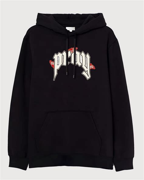 Pray-Hooded Sweatshirt – TheBTclub