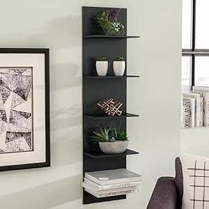 SDM HANDICRAFT 5 Tier Hanging Wall Shelf for Living Room Wall Showcase ...