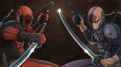 Deadpool Vs Deathstroke 4k Wallpaper,HD Superheroes Wallpapers,4k ...