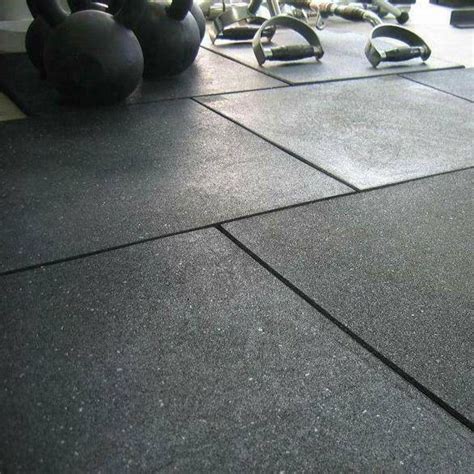 40 mm Sprung Rubber AntiShock Gym Flooring Tile - GymFloors