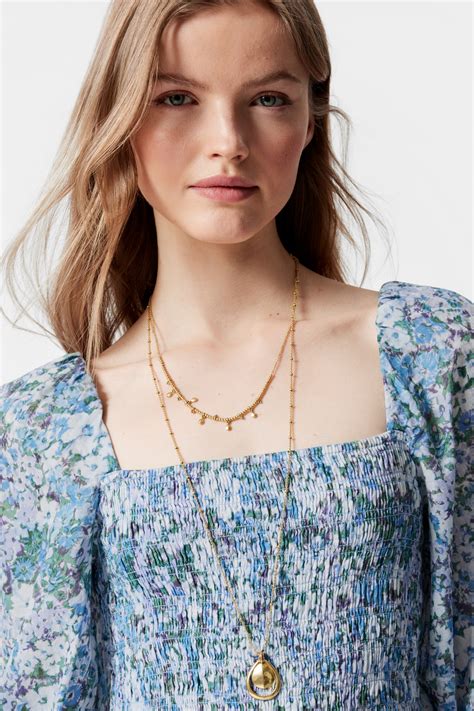 Mini abito baby-doll - Motivo floreale blu - DONNA | H&M IT