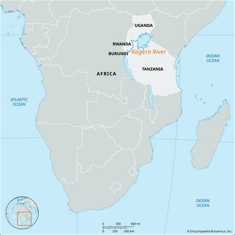 Lake Tanganyika Africa Map