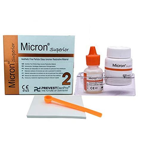 Buy Micron Superior 2 Radiopaque Glass Ionomer Filling Prevest Denpro ...