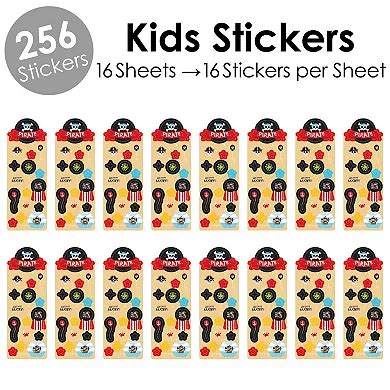 Big Dot Of Happiness Pirate Ship Adventures - Birthday Party Favor Kids ...