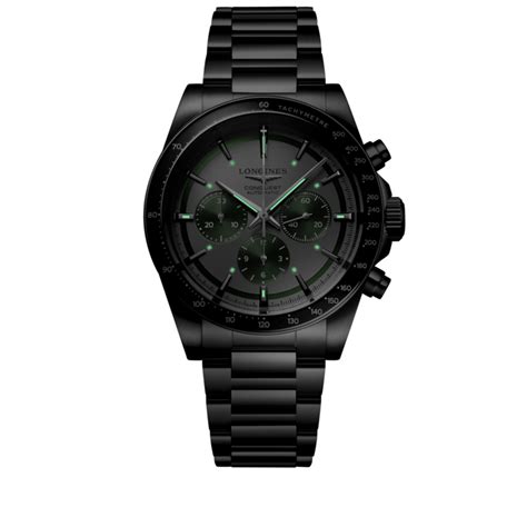 CONQUEST CHRONOGRAPH Automatic, Stainless Steel And Ceramic Bezel ...