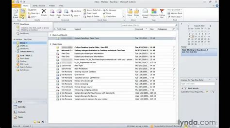 Image result for Outlook Email Interface