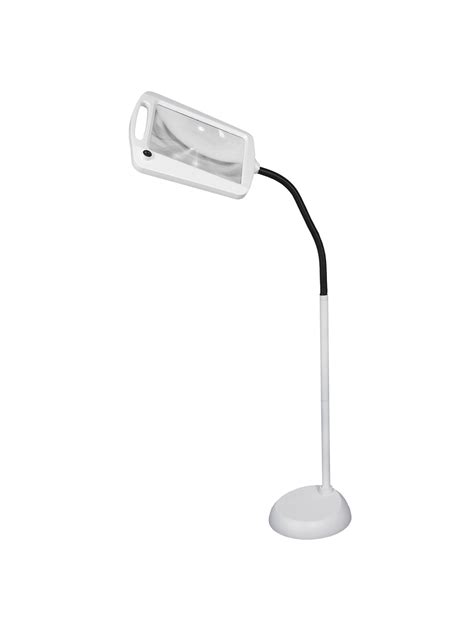 Lighted Magnifying Glass Floor Stand | Shelly Lighting