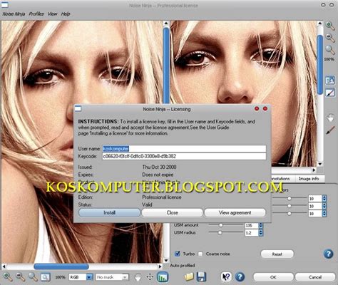 Noise Ninja 2.4.1 Plug-In for Photoshop Full Keygen | Download gratis