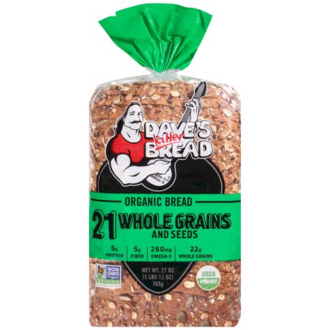 Dave's Killer Bread® 21 Whole Grains and Seeds Organic Bread 27 oz ...