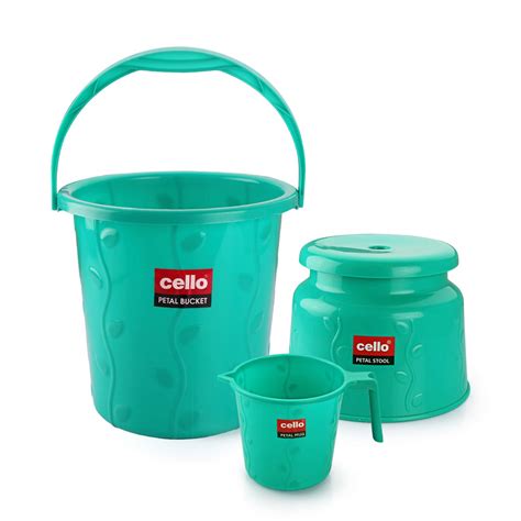 Cello Petal Bathroom Set | Sturdy and durable | Lightweight and rigid ...
