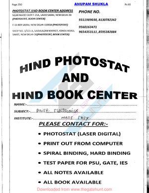 Electronic Circuits(EC)-Diode Applications - Electronic Circuits - Studocu