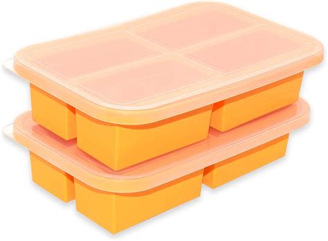 Bangp 1-Cup Silicone Freezer Trays with Lid,2 India | Ubuy