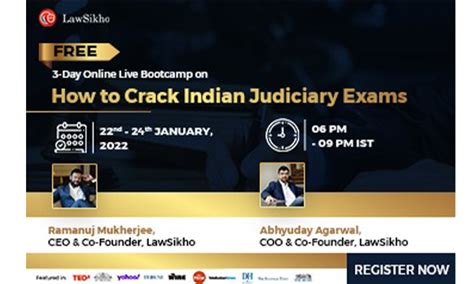 LawSikho, Online Bootcamp, How To Crack Judiciary exams